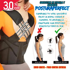 Corrector de postura con sensor