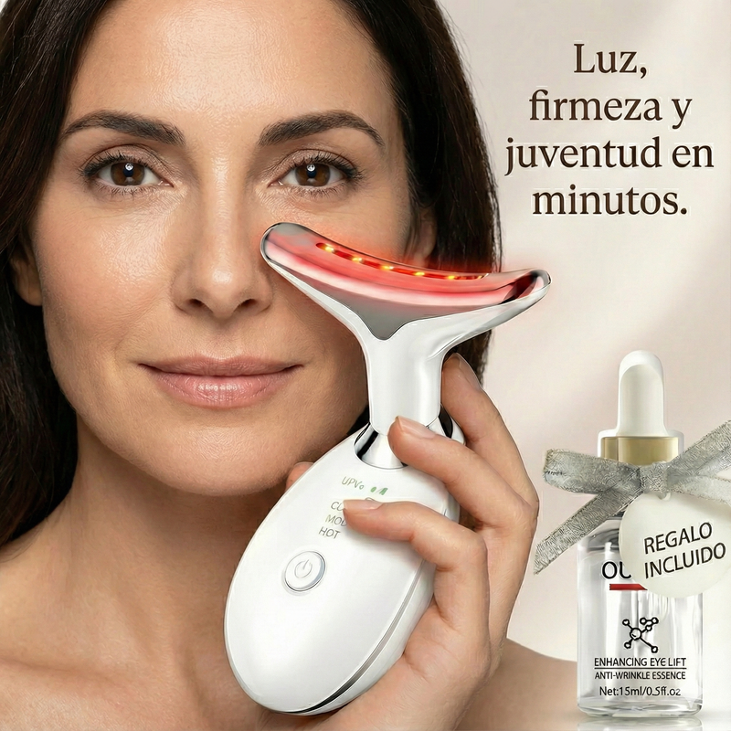 Pack LiftSkin™ – Masajeador Facial + Sérum para Ojeras y Arrugas