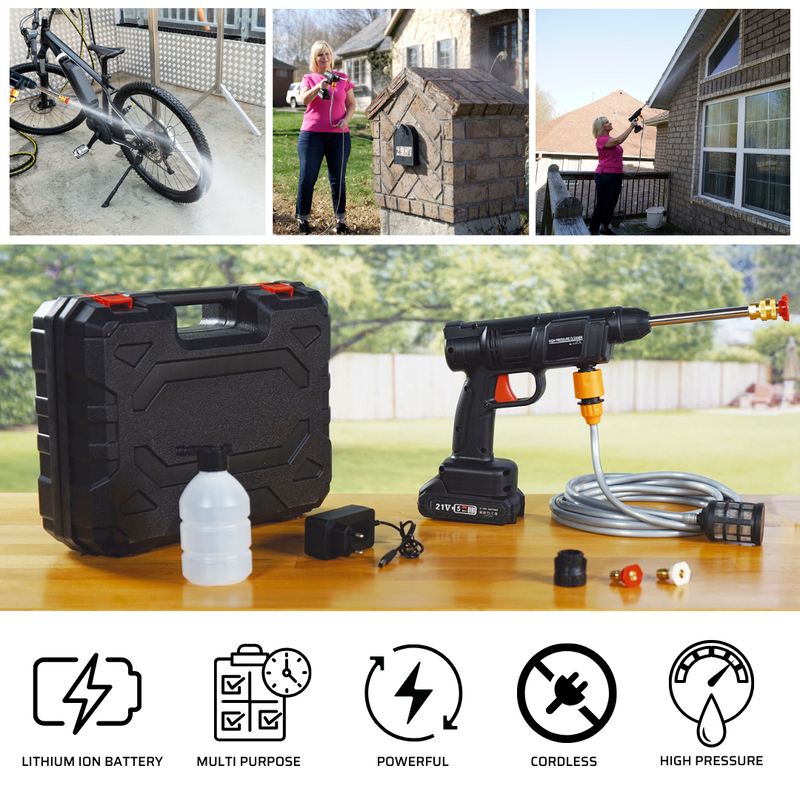 Pistola Hidrolimpiadora portatil de Alta Presion