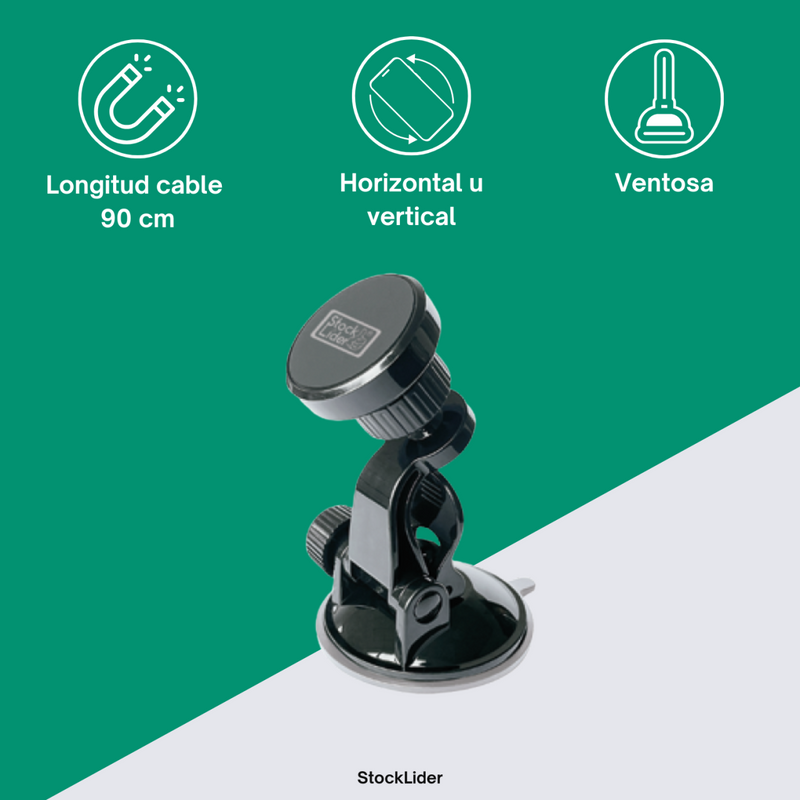 Soporte móvil de ventosa para coche