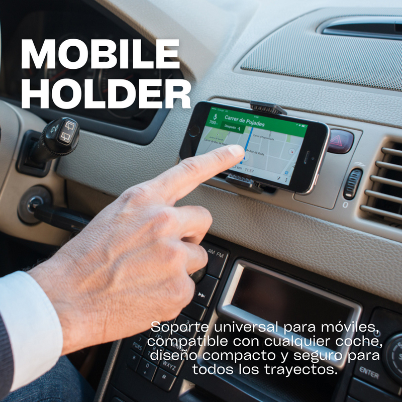 Soporte Universal para Móvil en el Coche con Rotación 360°